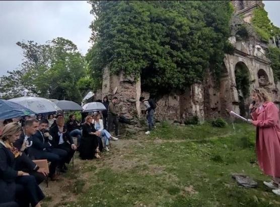 Inaugurazione di a Strada Paolina in cunventu d'Orezza