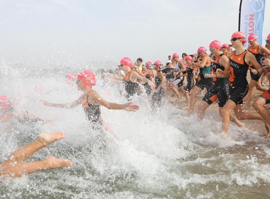 Triathlon feminile : vittoria di Lisa Pelissier