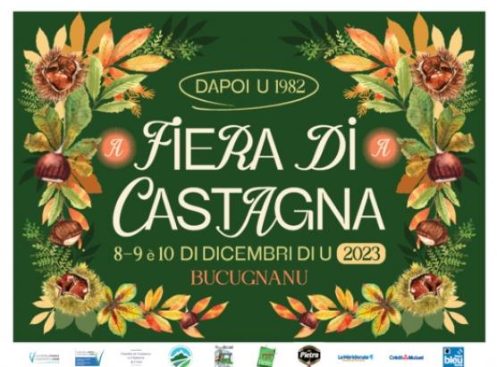A 41a fiera di a castagna da l’8 à u 10 di dicembre in Bucugnà