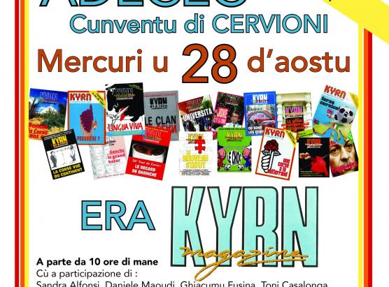 ADECEC Ghjurnata 2024 mercuri u 28 d'aostu : Era Kyrn