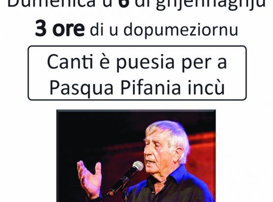 Pasqua Pifania incù Antone Ciosi
