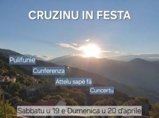 U Salge : terza edizione di u Cruzinu in festa i 19 è 20 d’aprile