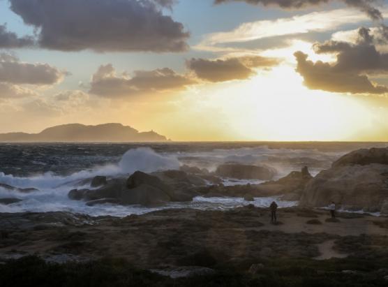 A timpesta Hans ùn hà micca sparmiatu a Corsica