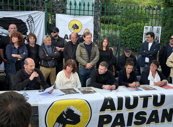 Cunferenza di stampa d’Aiutu Paisanu