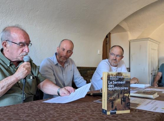 Cunferenza nant'à 'Le serment des apothicaires' di Pierre-Joseph Ferrali