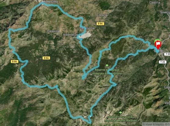  Ultra trail di Corsica : partenza sta sera