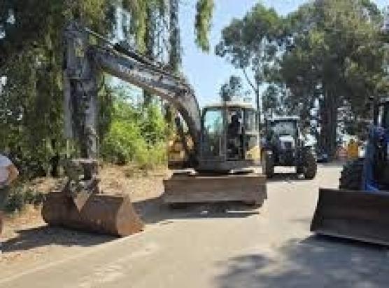 Cantieru di u centru di trascelta di Monte : fine di u blucchime