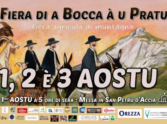 Fiera di a bocca à u Pratu da u 1 à u 3 d'aostu