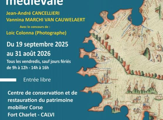 I lochi di memoria di a Corsica medievale in Calvi sin'à u 31 d'aostu 2026
