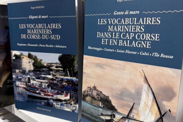“Les vocabulaires mariniers dans le Cap Corse et en Balagne” è “Les vocabulaires mariniers de Corse-du-Sud” di Roger Miniconi, edizione Alain Piazzola