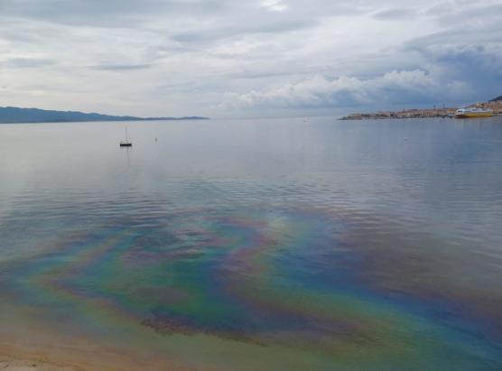 Pulluzione nant’à a marina di u Lazaret
