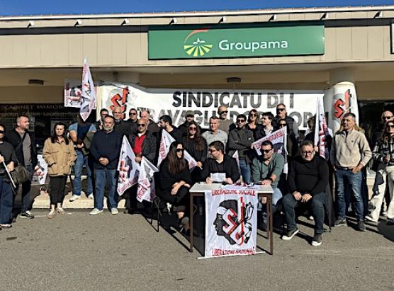Greva illimitata à Groupama Corsica