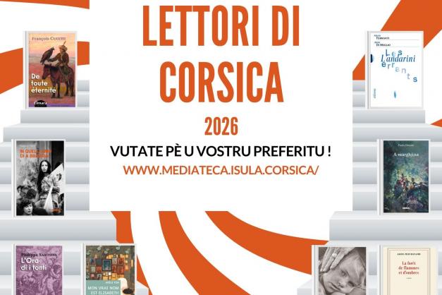 Premiu di i lettori di Corsica 2026 : iscrizzione sin’à u 30 di ghjugnu 2026