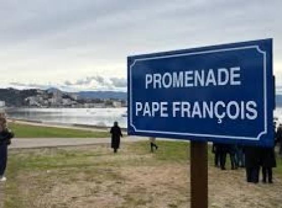 A spassighjata Papa Francescu inaugurata in Aiacciu