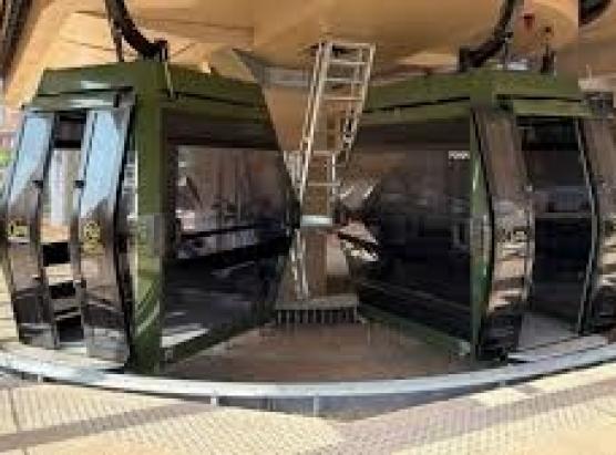 U telefericu Angelo d'Aiacciu à l'arrestu