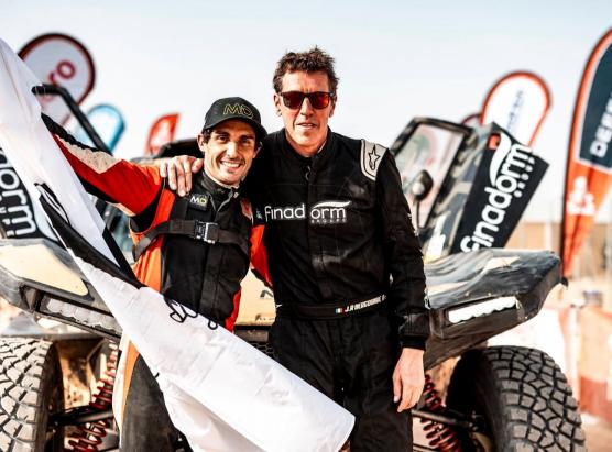 Terza piazza in “2 rote mutrice” à u Dakar 2026 pè Anthony Pes è Jean-Rémy Bergounhe