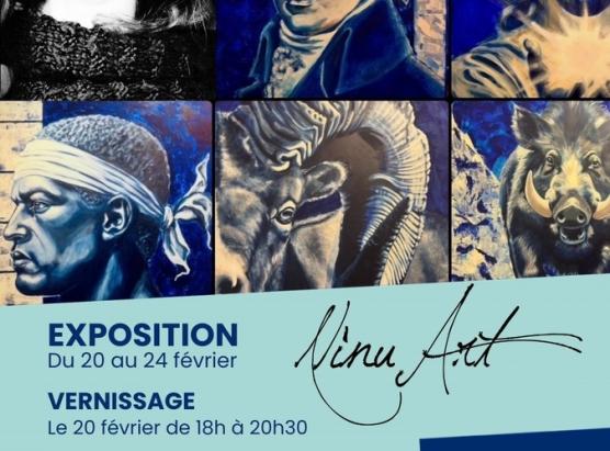  Mostra di l’artista Ninu Art à u magazinu Cultura di L'Atrium in Sarrola Carcupinu