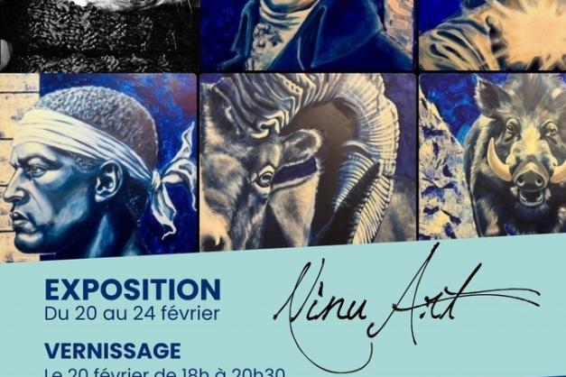  Mostra di l’artista Ninu Art à u magazinu Cultura di L'Atrium in Sarrola Carcupinu