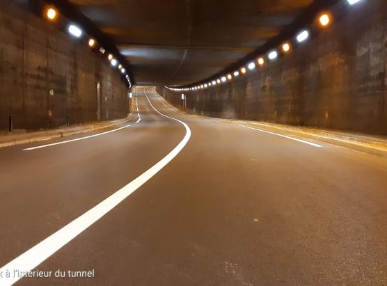 Accidente stradale in u tunellu di Bastia