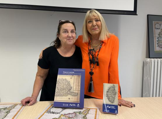 « Voir et savoir : Les cartographies de la Corse » di Dominique Gresle, editatu da a bibliuteca Tommaso Prelà di Bastia