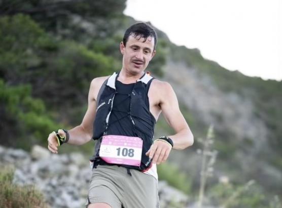 Noel Giordano supraneghja u 22 imu trail di a Gravona