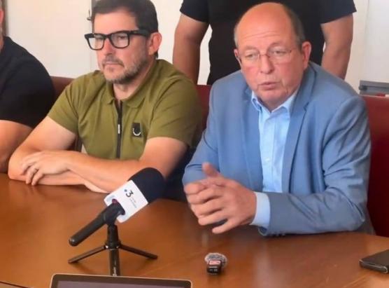 Cunferenza di stampa di Core in Fronte