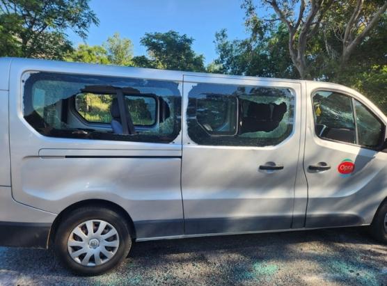 U carru di l’associu OPRA vandalisatu