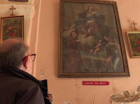 Una pittura di a chjesa di Matra hà vintu u cuncorsu di “U più grande museu di Francia”