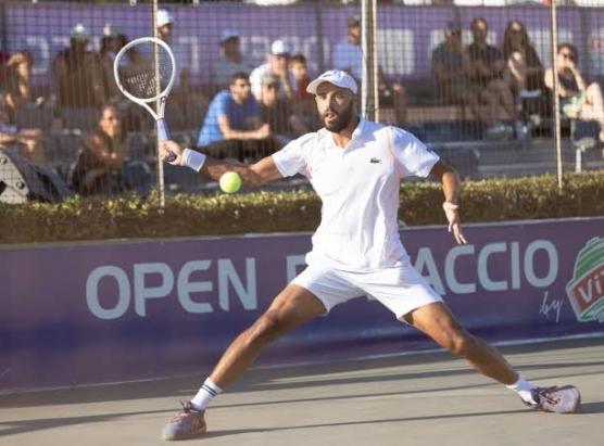 Laurent Lokoli in finale di l'Open d'Aiacciu