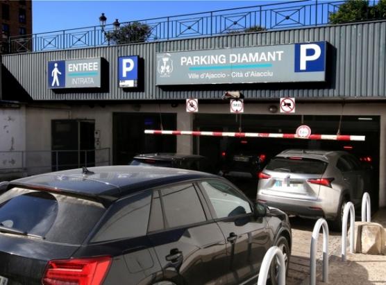 U parcheghju di u Diamante apre oghje in Aiacciu