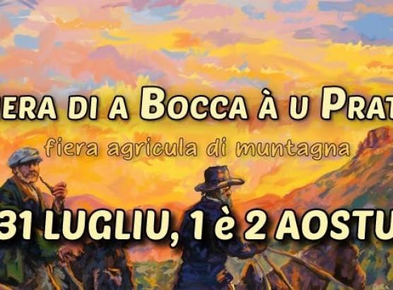 Fiera di a bocca à u Pratu i 31 di lugliu, primu è d’aostu, cumuna di Quercitellu