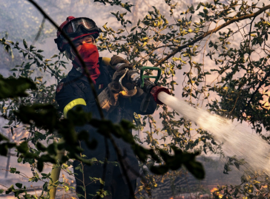 Incendiu in Santa Riparata