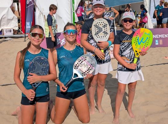 U Marana Beach tennis riprisenta a Corsica à i campiunati di Francia