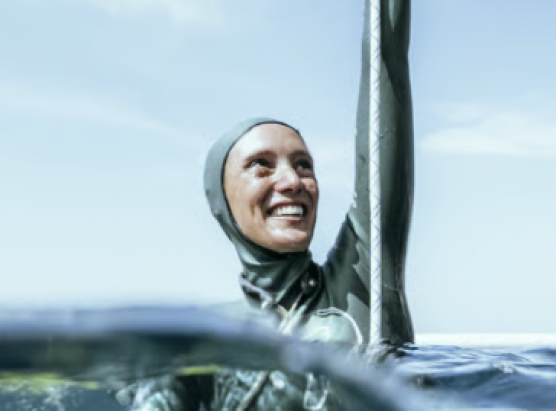 Prova maestra di Anne Sophie Passalboni in Apnea