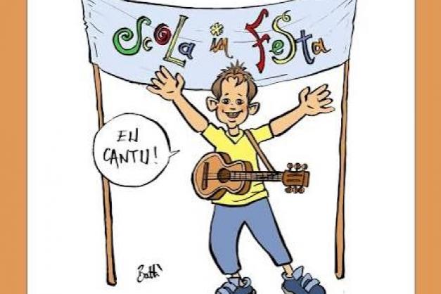 Scola in festa : ghjurnata porte aperte, scrizzione è rinsignamenti i 3, 4 è 5 di settembre, mediateca di I Fulelli