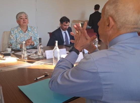 Autonumia di a Corsica: Muriel Jourda in visita