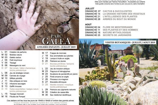 Un bellu prugramma d''estate à u parcu Galea