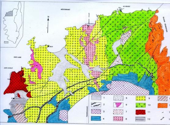Géologie de la Balagne cristalline