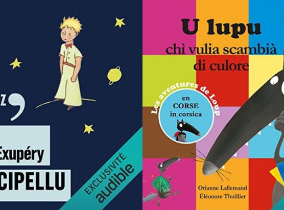  Dui libri audio numerichi in lingua corsa